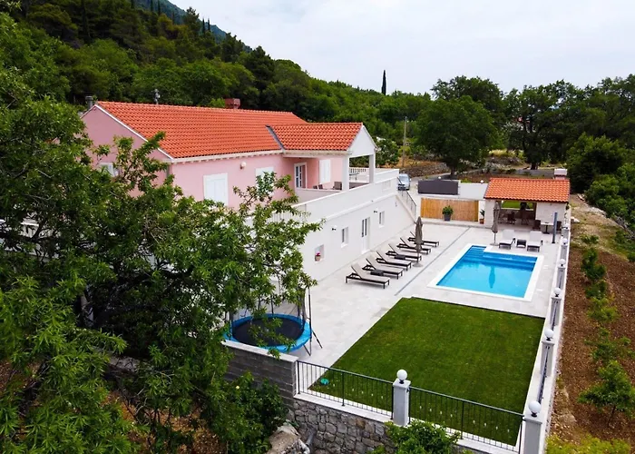 Dragi - Four Bedroom With Swimming Pool, Terrace And Sea View * Pridvorje